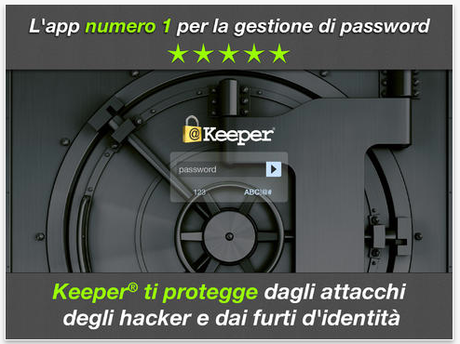 Screenshot 2013 10 19 12.21.02 Proteggiamo i nostri dati sensibili con lapplicazione Keeper® Password & Data Vault App gratuita per iPhone,iPad,Mac !!
