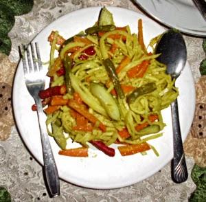 Viaggi in Indonesia: ricetta dell' Acar (sottaceti indonesiani)