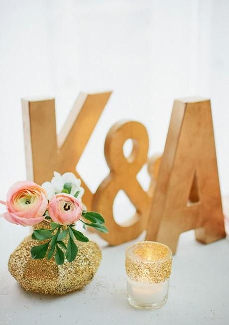 Rose and gold wedding ideas