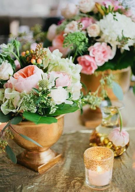 Rose and gold wedding ideas