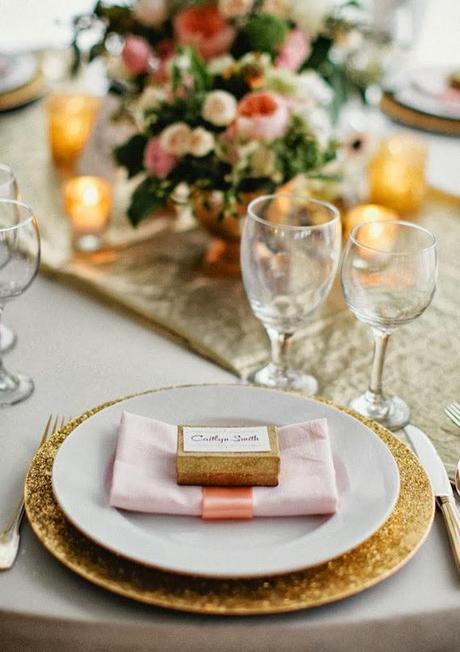 Rose and gold wedding ideas