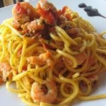 Lotta al colesterolo:padellata di funghi misti e gamberetti