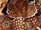 Home Sweet Gnome: foglie secche decorate.