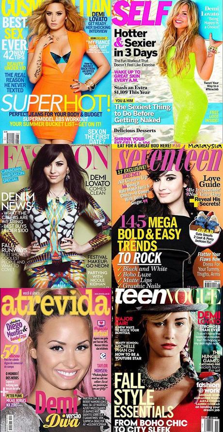 Demi Lovato Style per riviste di moda