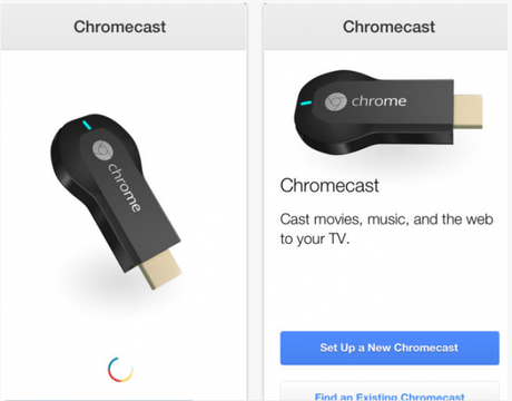 chromecast iphone 614x481 Chromecast, lapp ufficiale per il prodotto Google, rilasciata su App Store