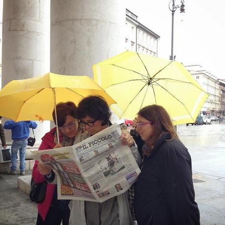 #umbrellasgrill, il tag virale del weekend a Trieste