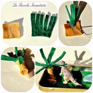 Dinosauri: Tutorial playset da viaggio e attività per i nipotini