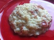 Risotto pere, toma speck