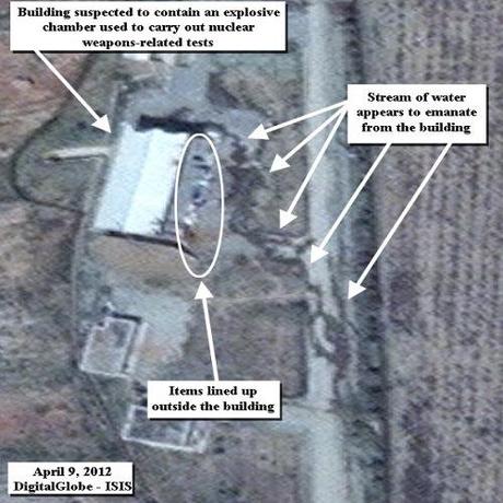 La base militare di Parchin, immagine ISIS