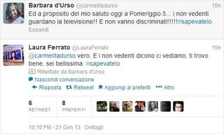 tweet dei vip