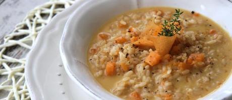 ricetta risotto alla zucca