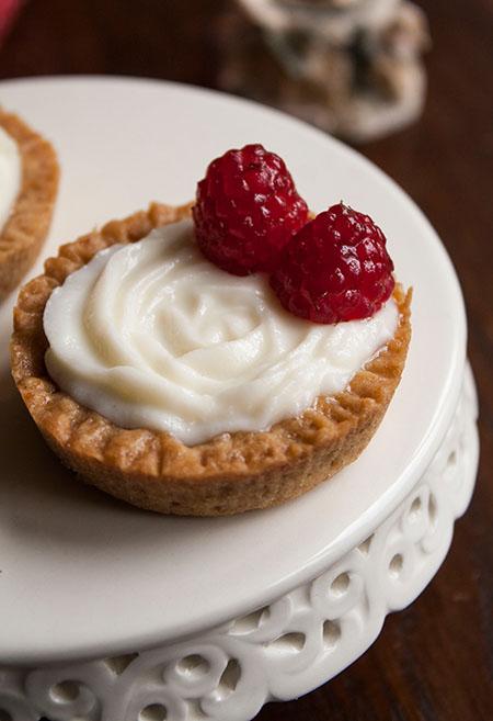 crostatina spezie e lamponi