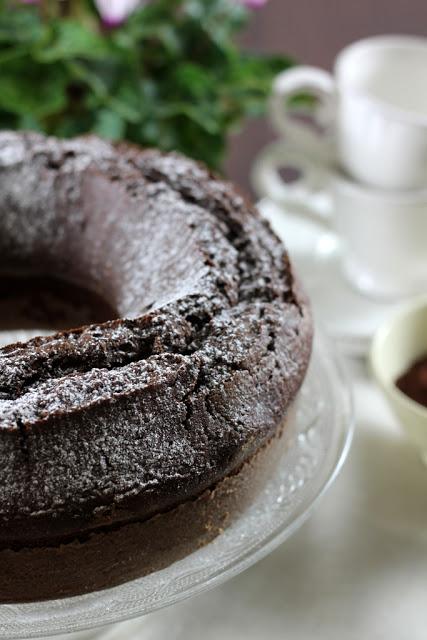 Ciambella al doppio cioccolato e whisky