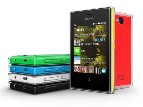 nokia asha 503 Nokia presenta i nuovi smartphone Asha 500, 502 e 503: caratteristiche, prezzo, scheda tecnica