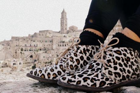 lecrown scarpe desert boot maculati cavallino animalier matera