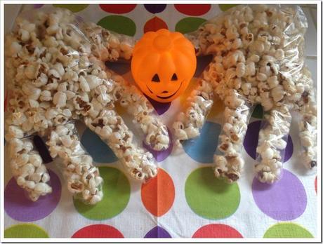 Ricette di halloween per bambini pop corn