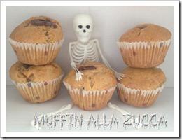Muffin alla zucca halloween