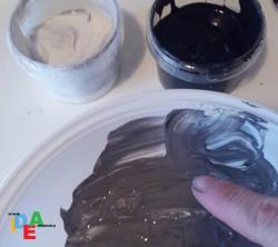 ragno-impronta PICCOLI RAGNETTI CHE SCENDONO DALLA RAGNATELA