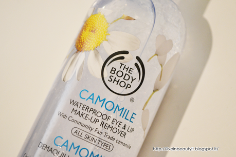 The Body Shop, Struccante Occhi Waterproof alla Camomilla - Review