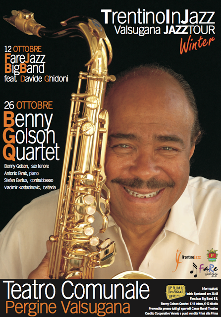 Chi va con lo Zoppo... non perde l'unica data italiana di Benny Golson!