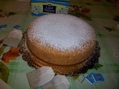 [Dolci senza] Torta alla Camomilla senza Uova, Latte e Burro