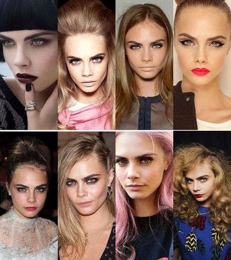 Cara Delevingne beauty look