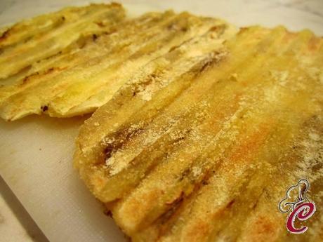 Crumble integrale di melanzane croccanti in crema di ricotta e la rivelazione di un debole