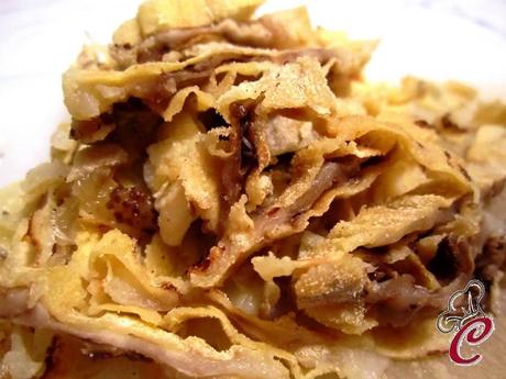 Crumble integrale di melanzane croccanti in crema di ricotta e la rivelazione di un debole