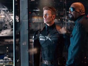 Due nuove immagini da Captain America: The Winter Soldier Samuel L. Jackson Chris Evans Captain America: The Winter Soldier 