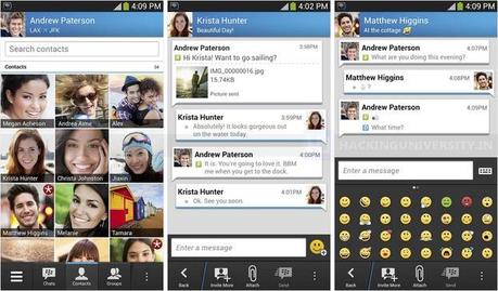Blackberry Messenger per Android release ufficiale .APK gratis Download