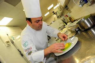 L'ATTORE GIAN MARCO TOGNAZZI E LO CHEF FABIO CAMPOLI ALLA BIENNALE DEL GUSTO (VENEZIA)