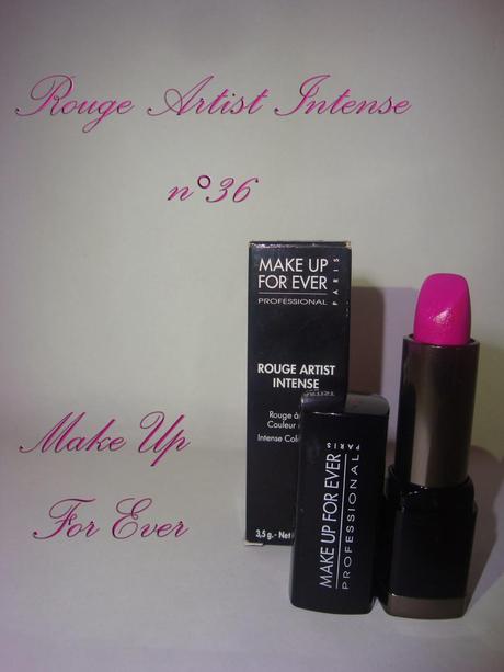 Review Rouge Artist Intense di Make Up For Ever