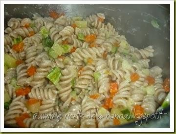 Tortiglioni integrali con patate, carote e zucchine (6)