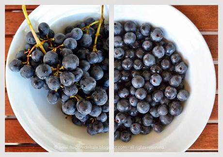 La schiacciata con l'uva e... food photography in progress!