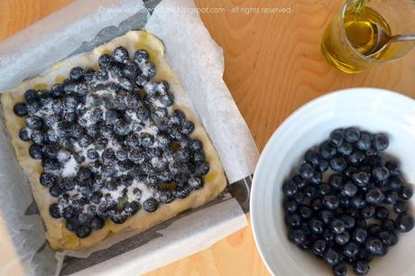 La schiacciata con l'uva e... food photography in progress!