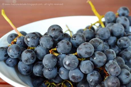 La schiacciata con l'uva e... food photography in progress!