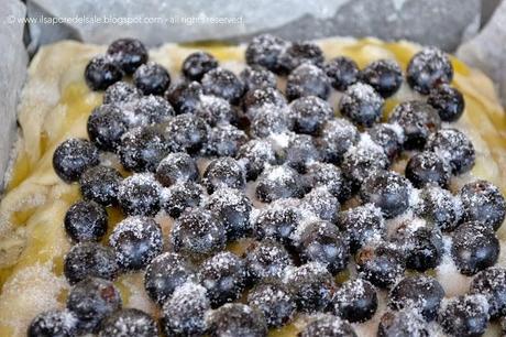 La schiacciata con l'uva e... food photography in progress!