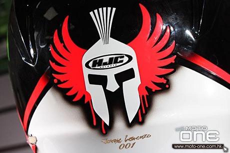 HJC RPHA-10 Plus Wrecked Jorge Lorenzo Assen 2013