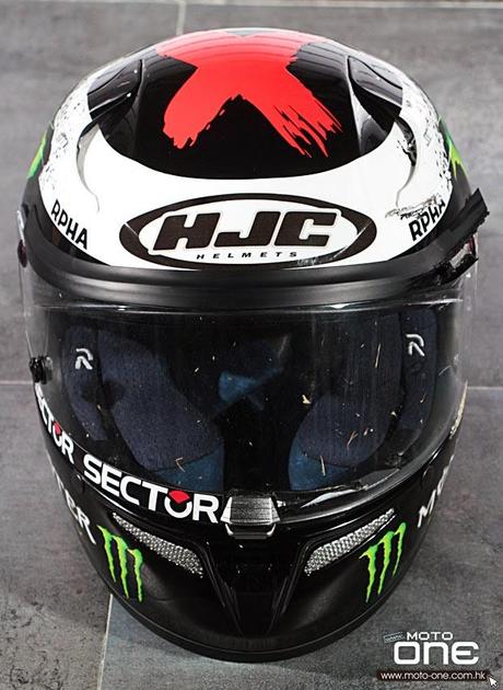 HJC RPHA-10 Plus Wrecked Jorge Lorenzo Assen 2013