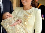 FASHION ICON Kate Middleton Alexander McQueen battesimo piccolo George
