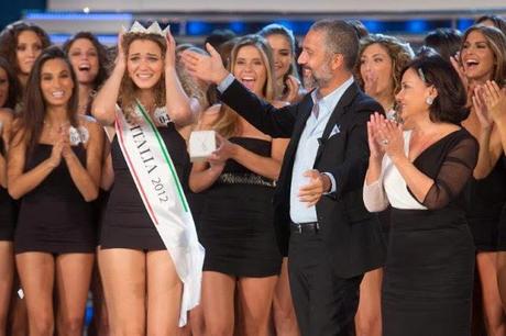 Daniela Del Cima alla finale di Miss Italia