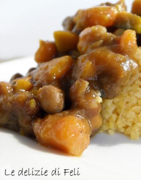 cous cous con roveja e zucca