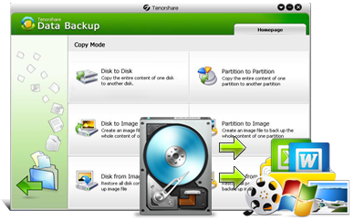 data backup Tenorshare Data Backup 2.0.0 Gratis con Licenza: Backup del vostro sistema operativo [Windows App]
