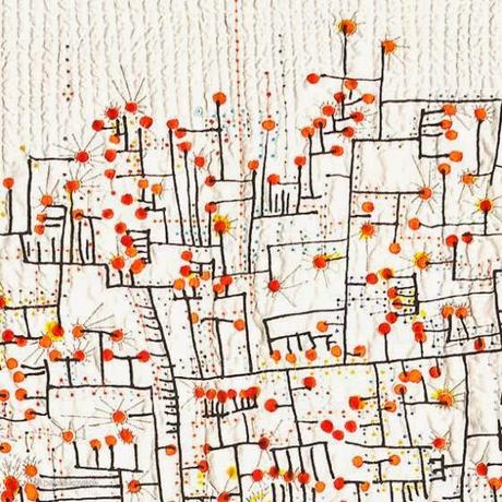 I BELLISSIMI QUILTS CON PATTERNS E TEXTURES DI PAULA KOVARIK