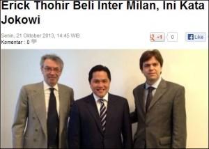 Thohir: 