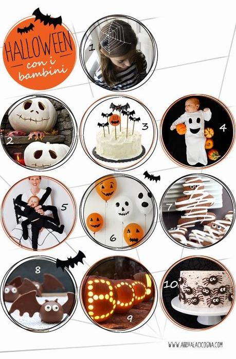 idee per la festa di Halloween con i bambini