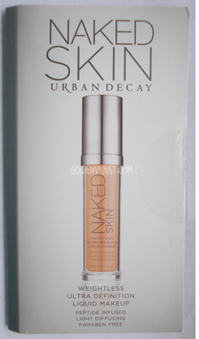 [Post campioncino] Urban decay ~ Naked skin foundation