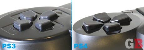 Alcune immagini sulla comparazione del Pad Ps3 e Ps4