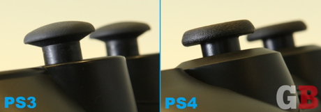 Alcune immagini sulla comparazione del Pad Ps3 e Ps4