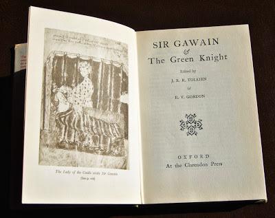 Sir Gawain and the Green Knight curato da Tolkien e Gordon, edizione inglese 1963